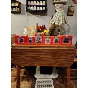 Vintage 1996 RSVP Intl Christmas Train Locomotive Set Of 6‎